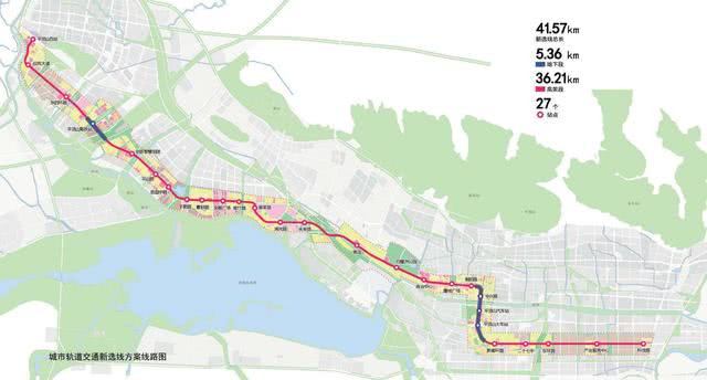 平顶山地铁线路图